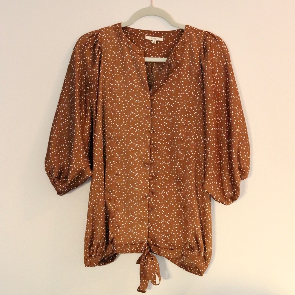 Polka Dot Blouse